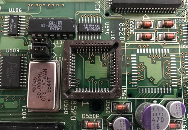 Amiga 4000T Motherboard CIA Chips