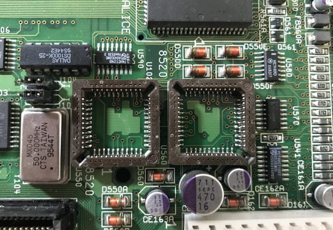 Amiga 4000T Motherboard CIA Chips