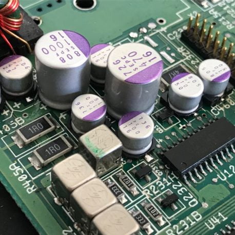 Amiga Polymer Capacitors