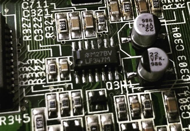 LM347M Broken IC Amiga 1200