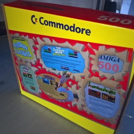 Amiga A500 Cartoon Classics Reproduction Box