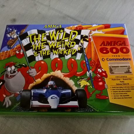 Amiga 600 Wild Weird Wicked Reproduction Box