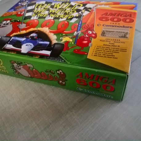 Amiga 600 Wild Weird Wicked Reproduction Box