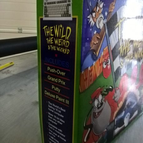 Amiga 600 Wild Weird Wicked Reproduction Box