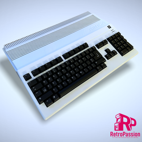 Amiga A500 Custom Black & White